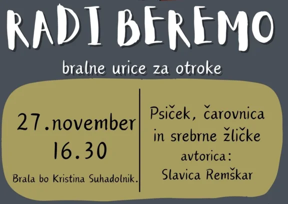 BRALNE URICE ZA OTROKE: Psiček, čarovnica in tri srebrne žličke