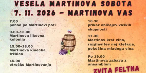 VESELA MARTINOVA SOBOTA 2026