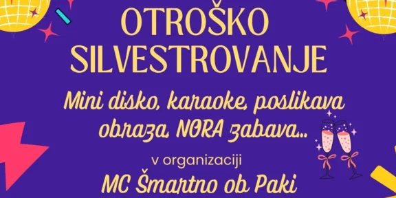 Otroško silvestrovanje 31.12.2024