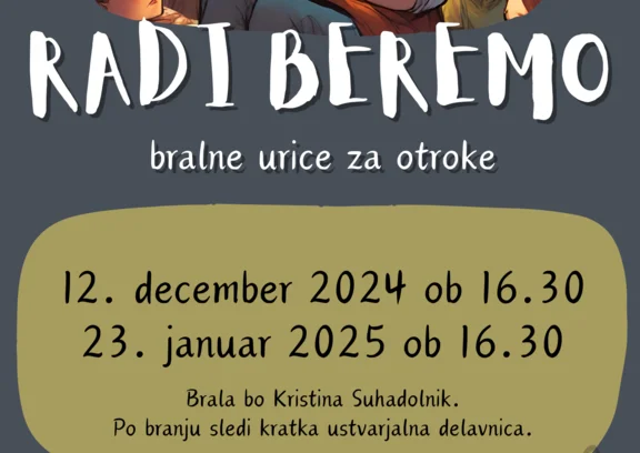RADI BEREMO: BRALNE URICE ZA OTROKE