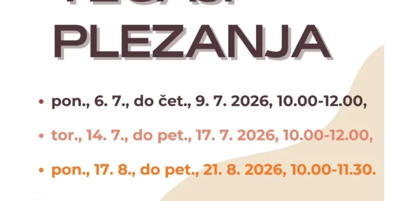 PLEZALNI TEČAJI S SARO