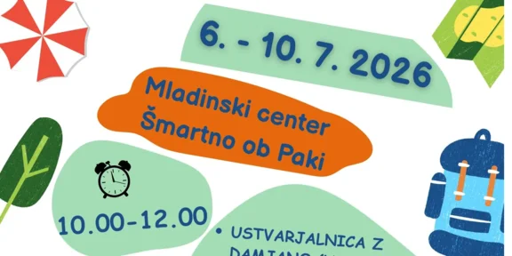 POČITNIŠKI ŽIVŽAV - JULIJ 2026