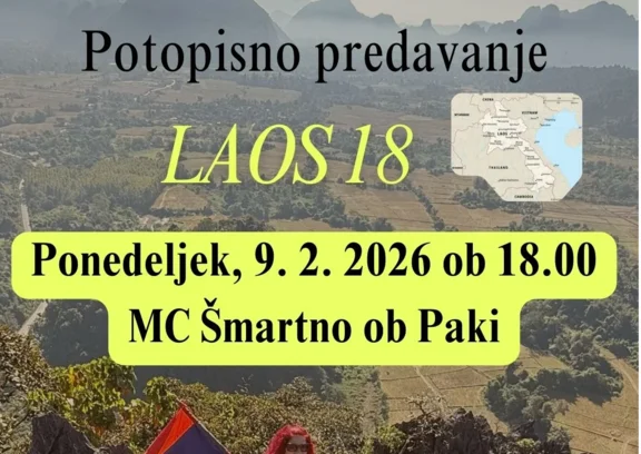 Potopisno predavanje - LAOS 18