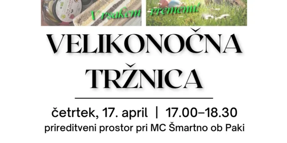 Velikonočna tržnica v Šmartnem ob Paki