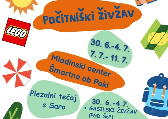 POLETNI POČITNIŠKI ŽIVŽAV