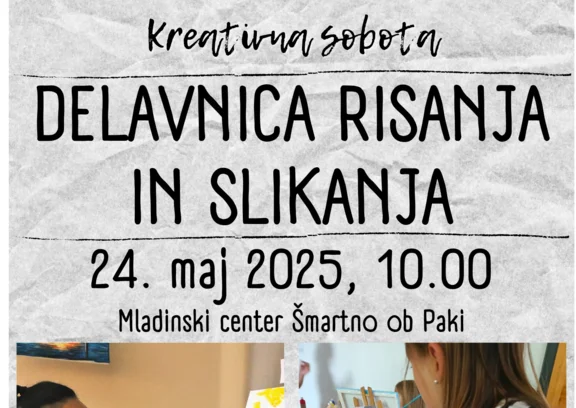 KREATIVNA SOBOTA - Delavnica slikanja 